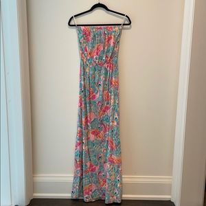 Lilly Pulitzer Strapless Dress